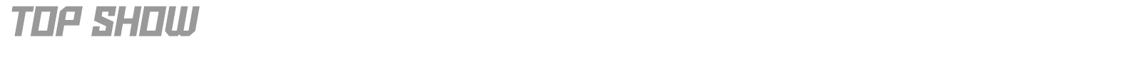 Top Show font preview